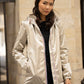 Parka fourrée imperméable Laura Jo - Harper dorée mi-longue