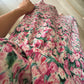 Seconde main - Robe courte à fleurs Rosa