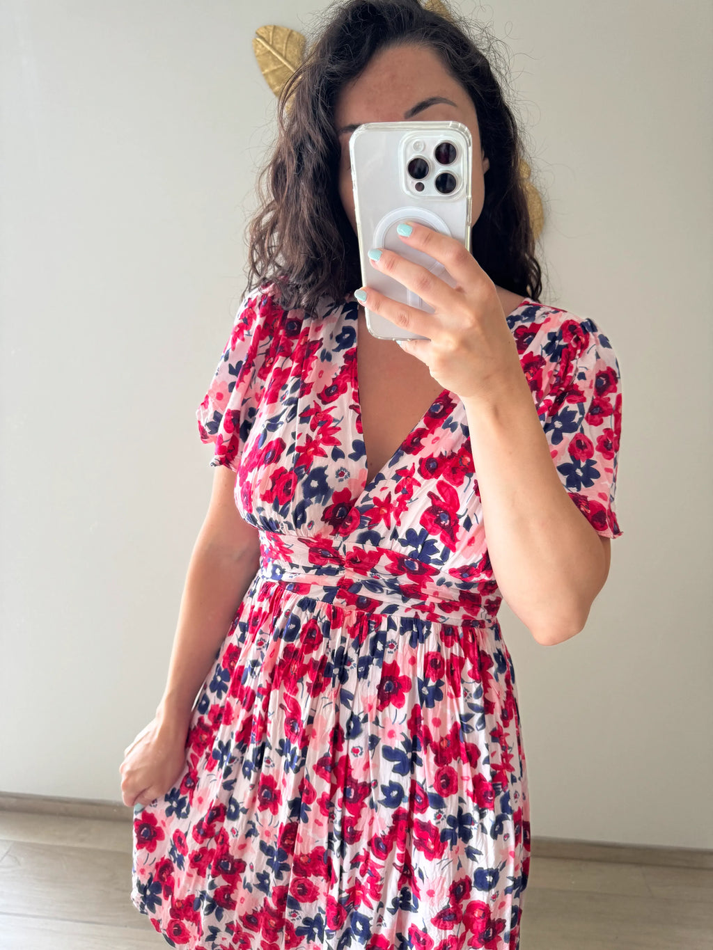 Seconde main - Robe courte à fleurs Camilia