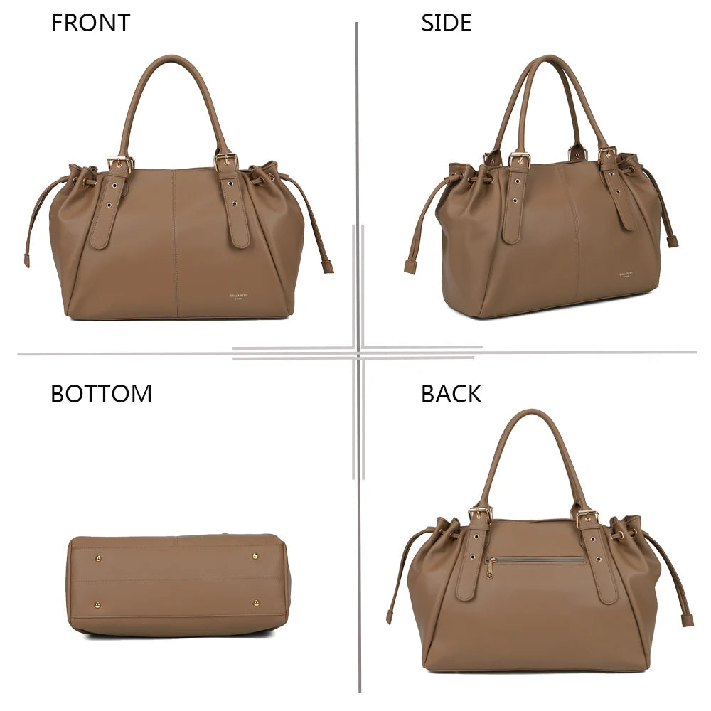 Sac cabas Sonya taupe (Bientôt disponible)