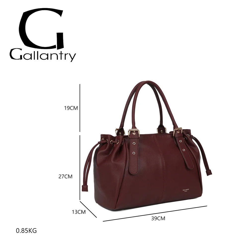 Sac cabas Sonya burgundy (Bientôt disponible)
