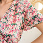 Seconde main - Robe courte à fleurs Rosa