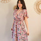 Seconde main - Robe courte à fleurs Rosa