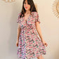 Seconde main - Robe courte à fleurs Rosa