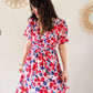 Robe courte à fleurs - Camilia