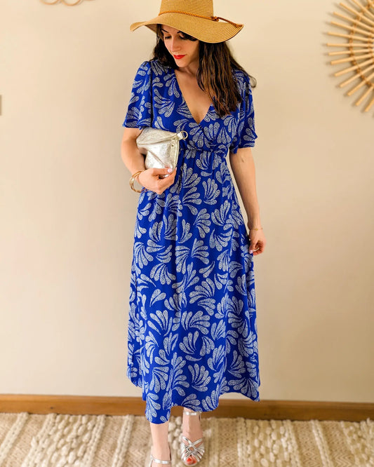 Robe longue à motifs - Marianic