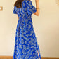 Robe longue à motifs - Marianic