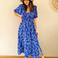 Robe longue à motifs - Marianic