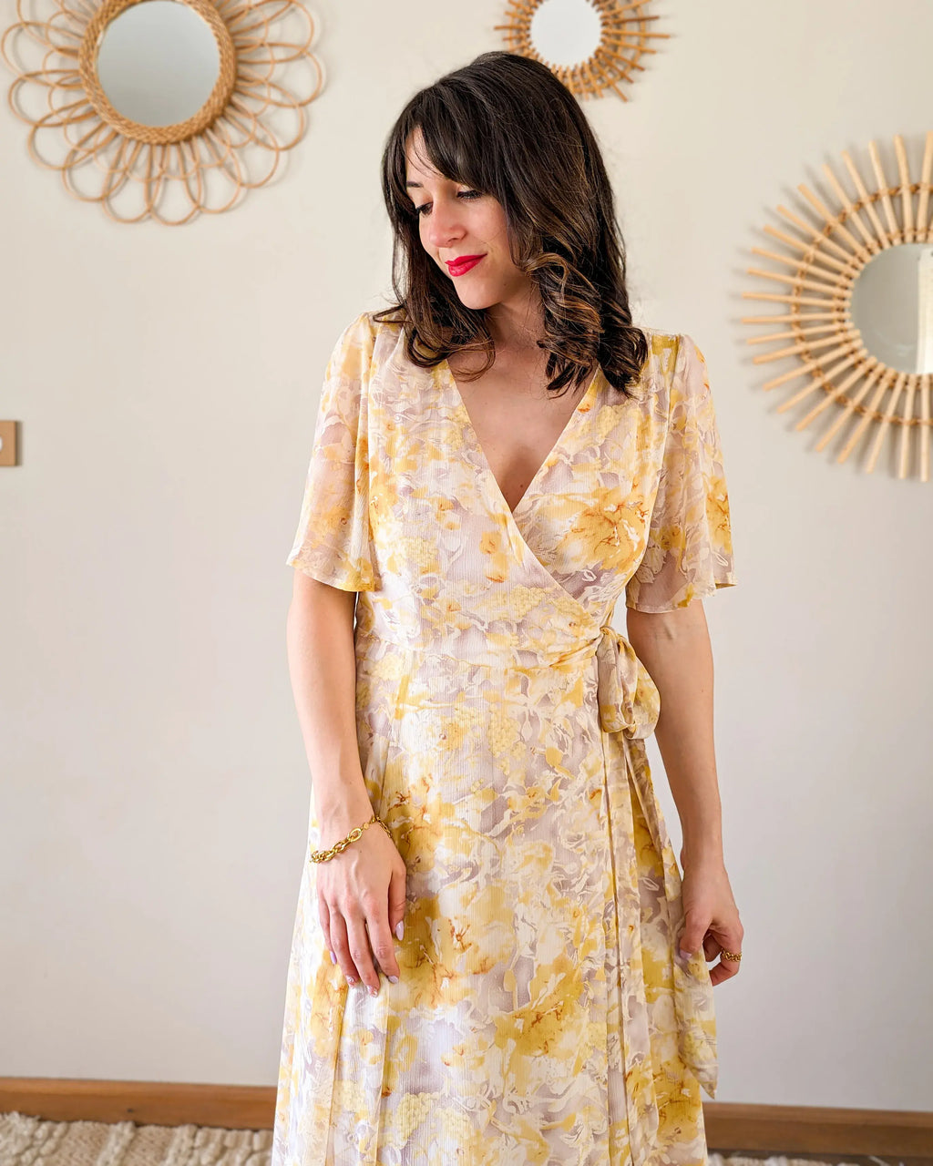 Robe longue fleurie - Soraya
