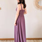 Robe longue - Prune