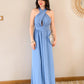 Robe longue bleu - Infinity multi positions