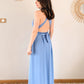 Robe longue bleu - Infinity multi positions