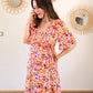 Robe longue fleurie - Angélique
