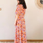 Robe longue fleurie - Angélique