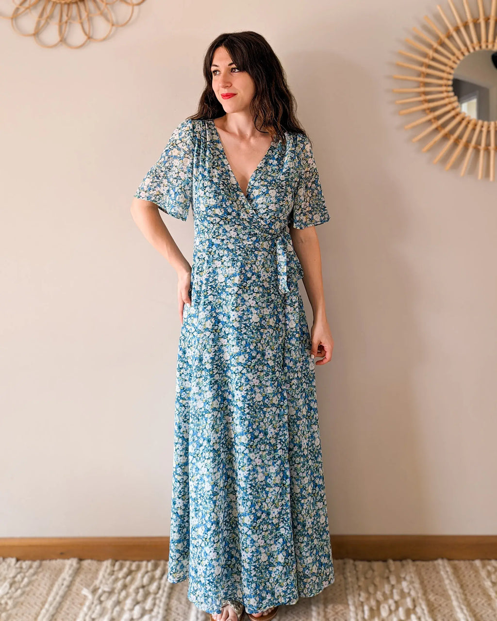 Robe longue fleurie - Loane