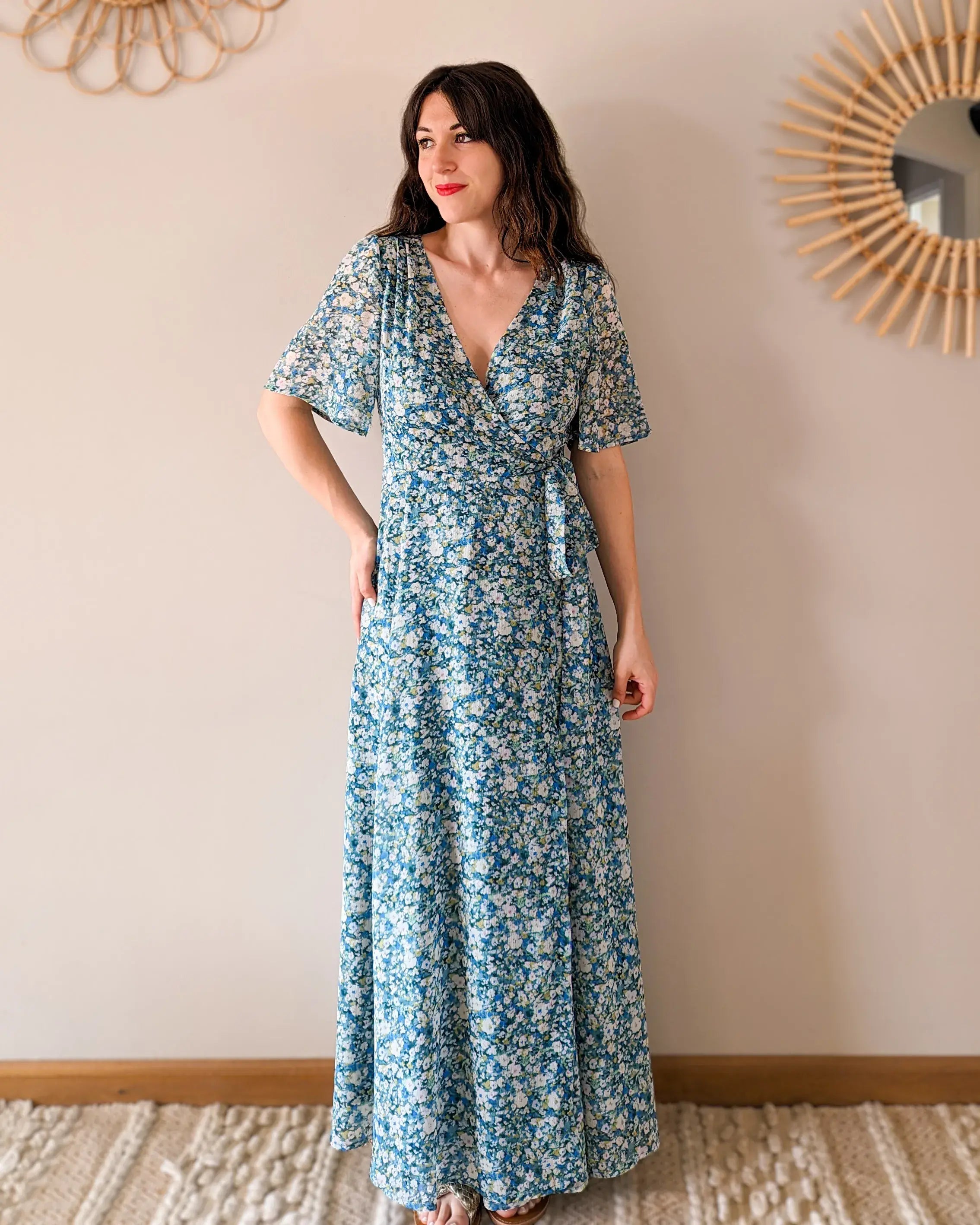 Robe longue fleurie - Loane