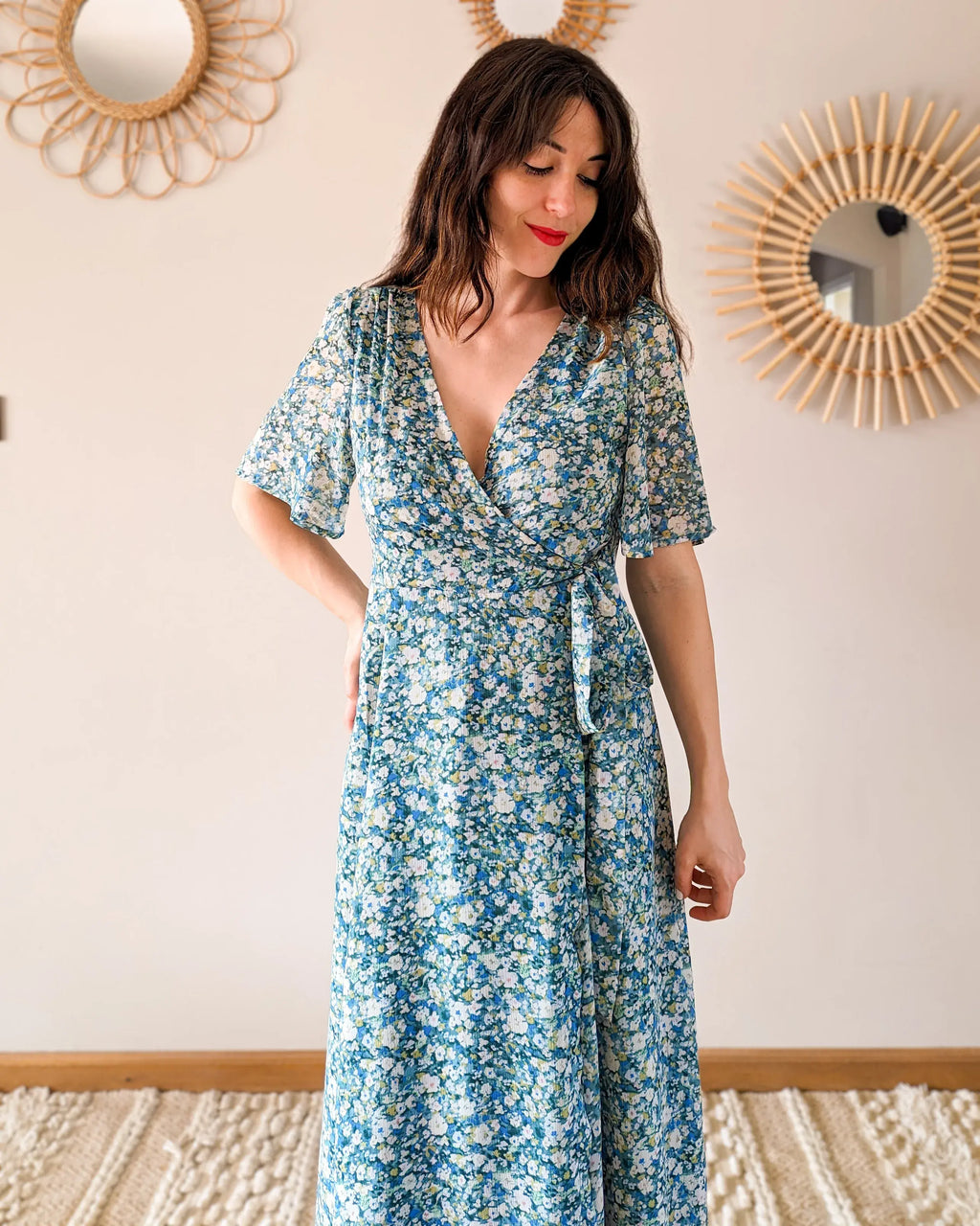 Robe longue fleurie - Loane