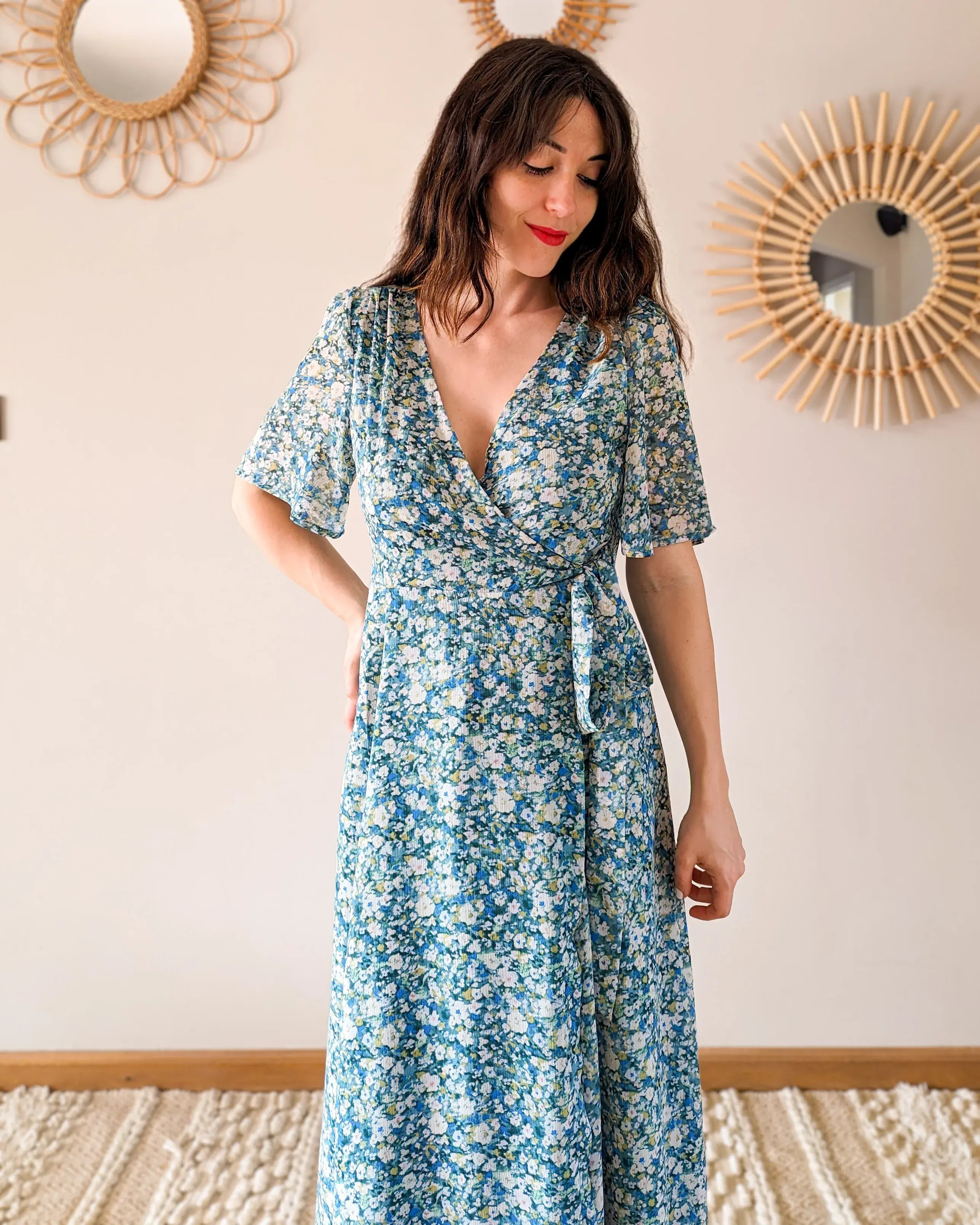 Robe longue fleurie - Loane