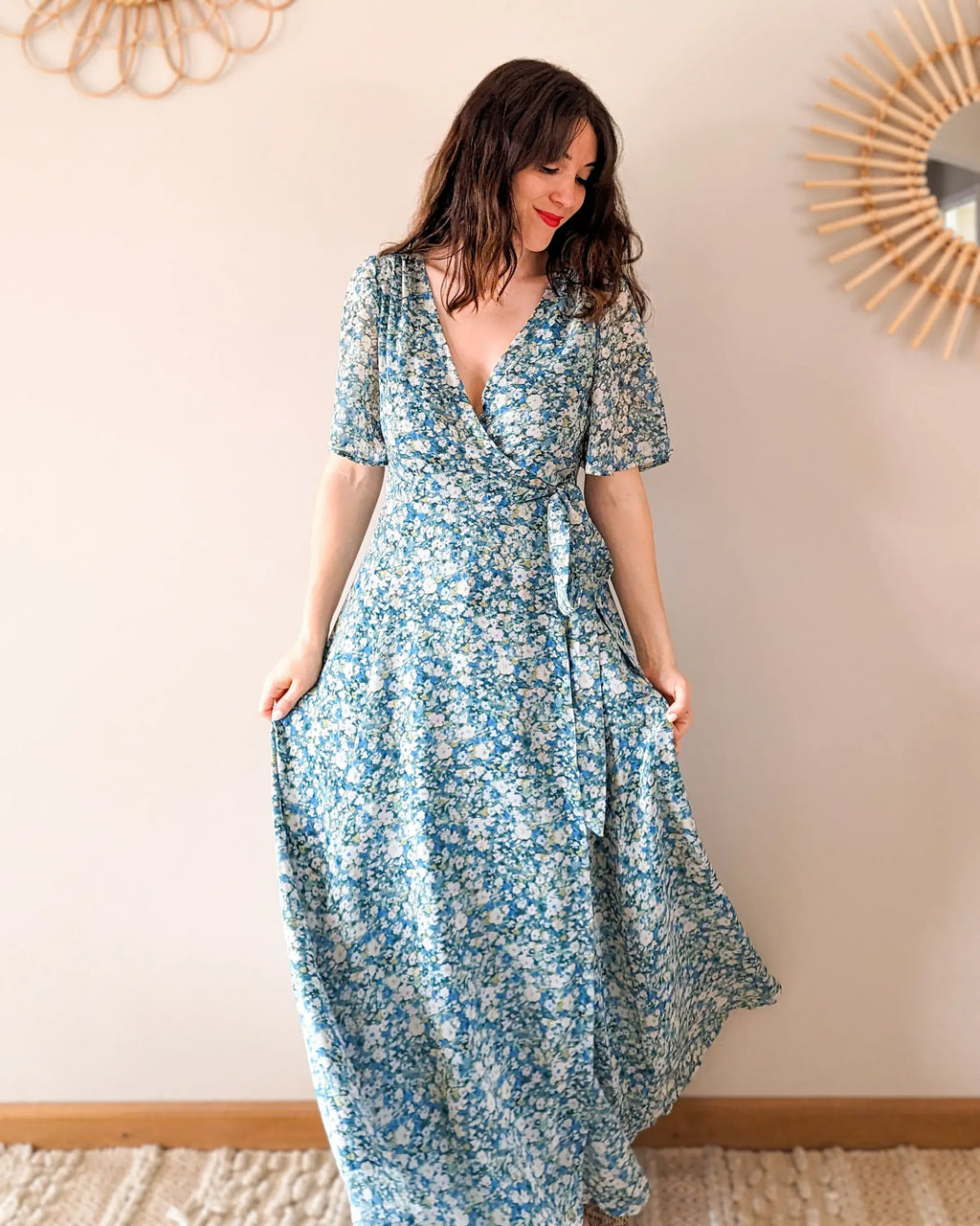 Robe longue fleurie - Loane