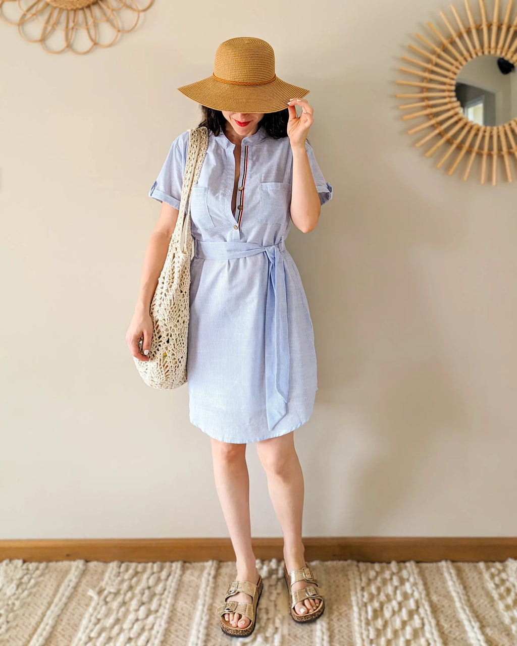 Robe chemise courte - Lise