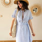 Robe chemise courte - Lise