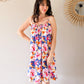 Robe courte fleurie - Floriane