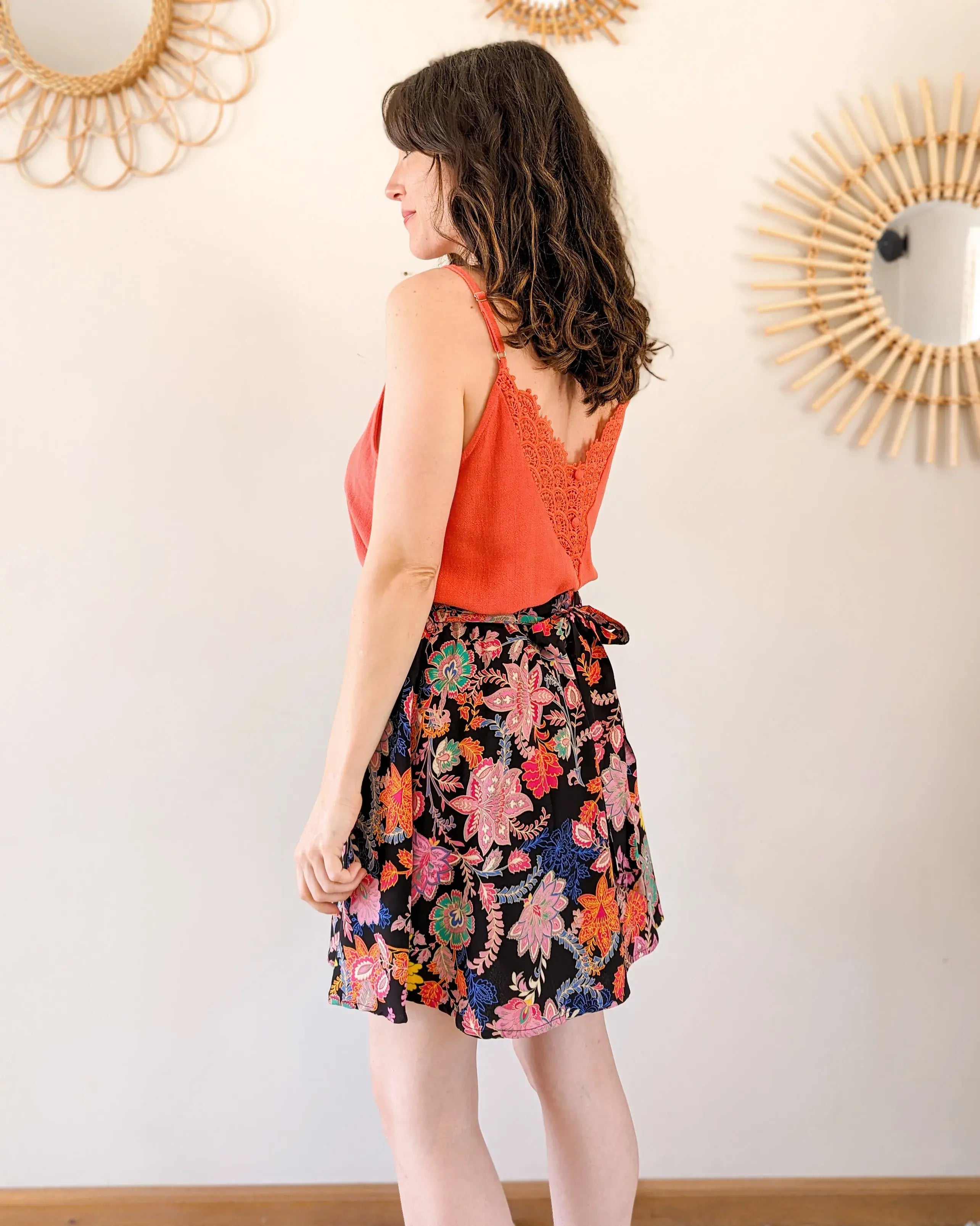 Jupe fleurie - Frana