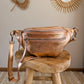 Sac banane en cuir - Chuck rose gold