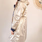 Imperméable réversible Laura Jo marine/dorée - Elena longue