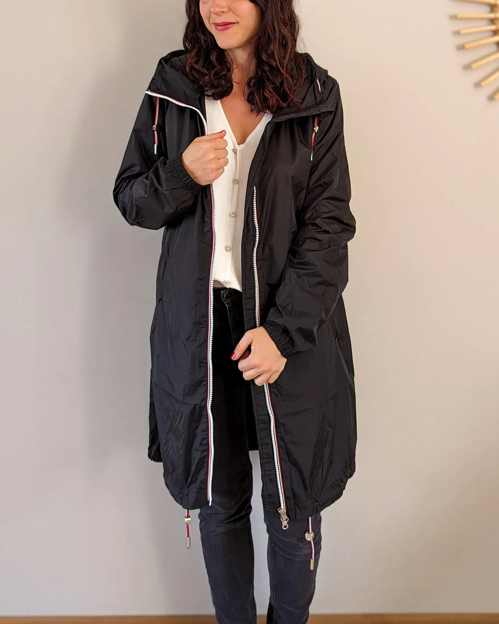 Imperméable Laura Jo noire - Laurine