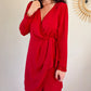 Robe courte rouge - Armelle