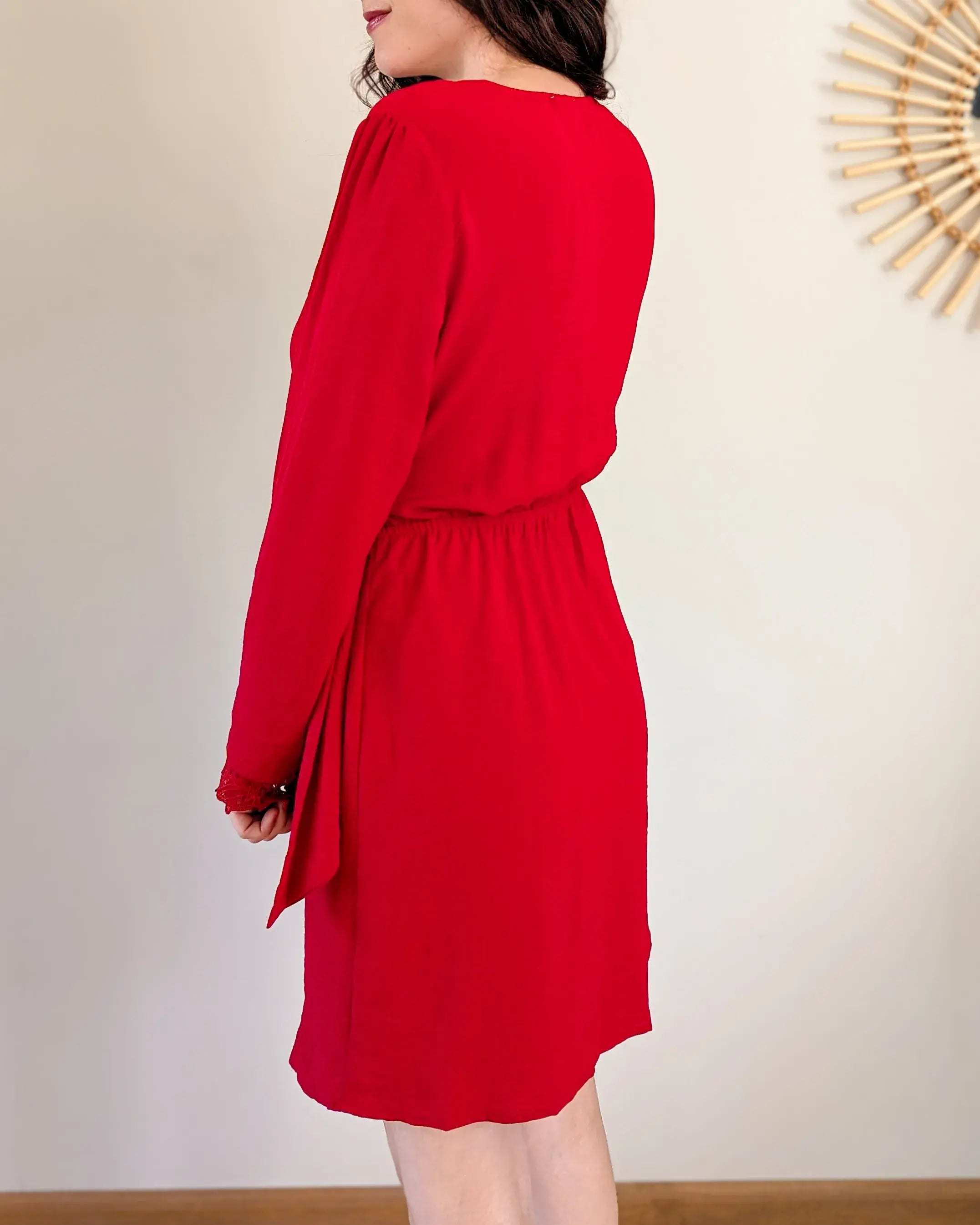 Robe courte rouge - Armelle