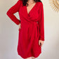 Robe courte rouge - Armelle