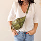 Sac banane en cuir - Chuck kaki