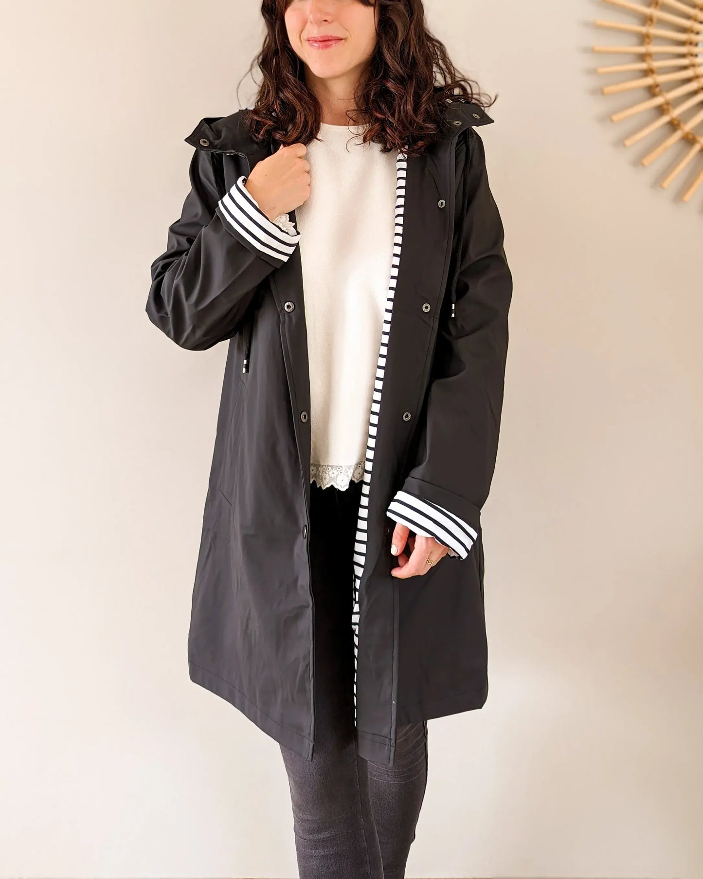 Ciré imperméable noir - Morgan