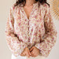Blouse à détails dorés - Tara