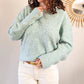 Pull - Maddy vert d'eau chiné