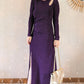 Robe violette - Scarlett