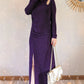 Robe violette - Scarlett