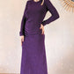 Robe violette - Scarlett