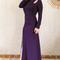 Robe violette - Scarlett