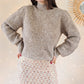 Jupe à sequins - Calia beige