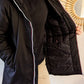 Parka longue doublure doudoune Laura Jo - Léon noire