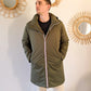 Parka longue doublure doudoune Laura Jo - Léon kaki