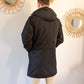 Parka longue fourrée mouton Laura Jo - Eric noire