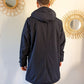 Parka longue fourrée mouton Laura Jo - Eric marine