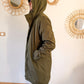 Parka longue fourrée mouton Laura Jo - Eric kaki