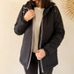 Parka fourrée imperméable Laura Jo - Harper noire mi-longue