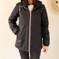 Parka fourrée imperméable Laura Jo - Harper noire mi-longue