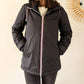 Parka fourrée imperméable Laura Jo - Harper noire mi-longue